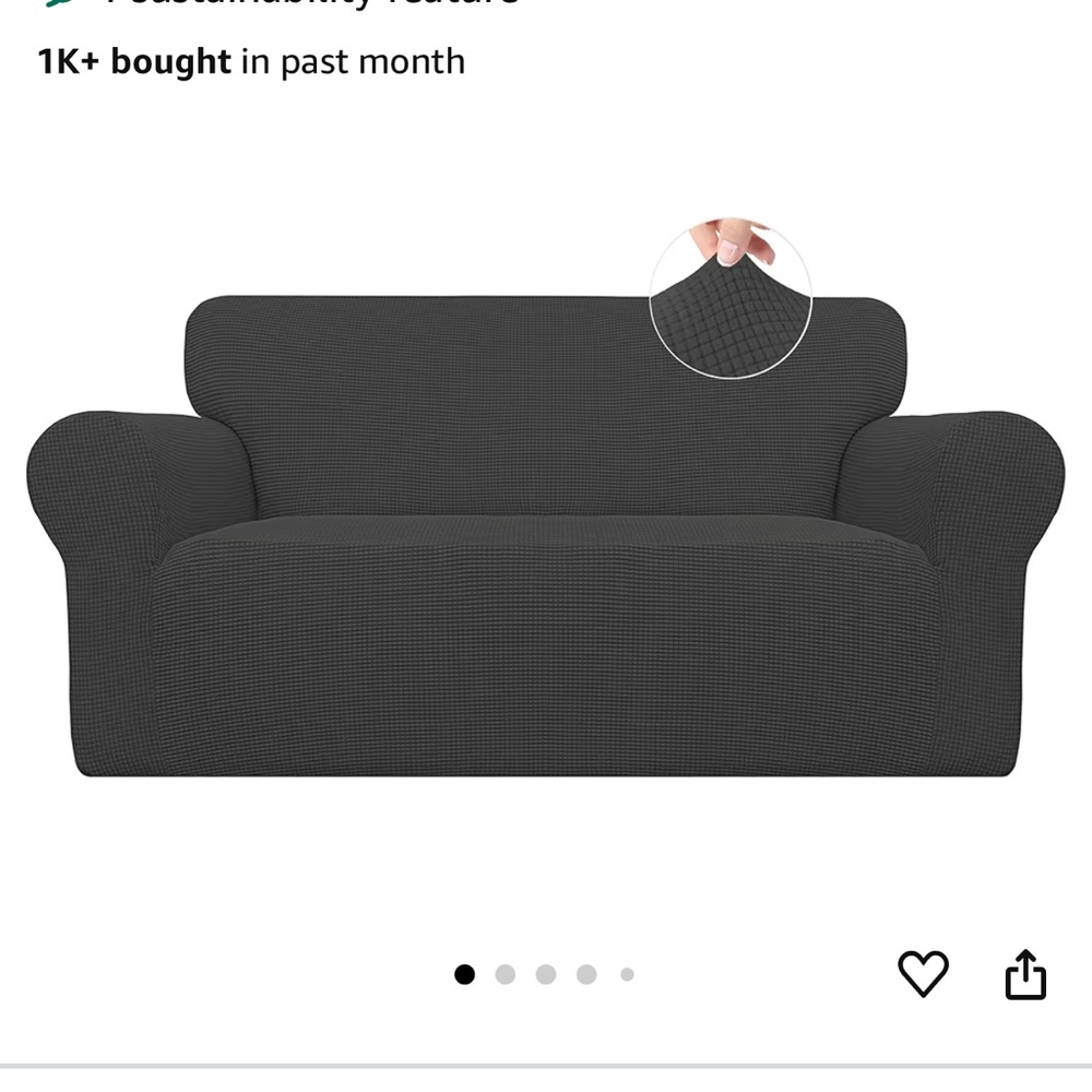 Love seat cover NWTS